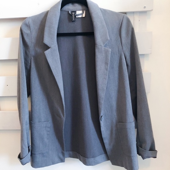 𝅺H&M grey jacket - Picture 1 of 6